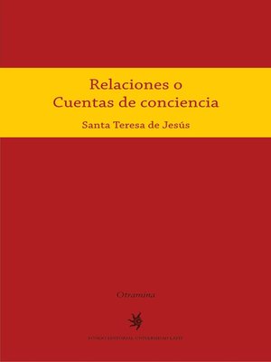 cover image of Relaciones o Cuentas de conciencia